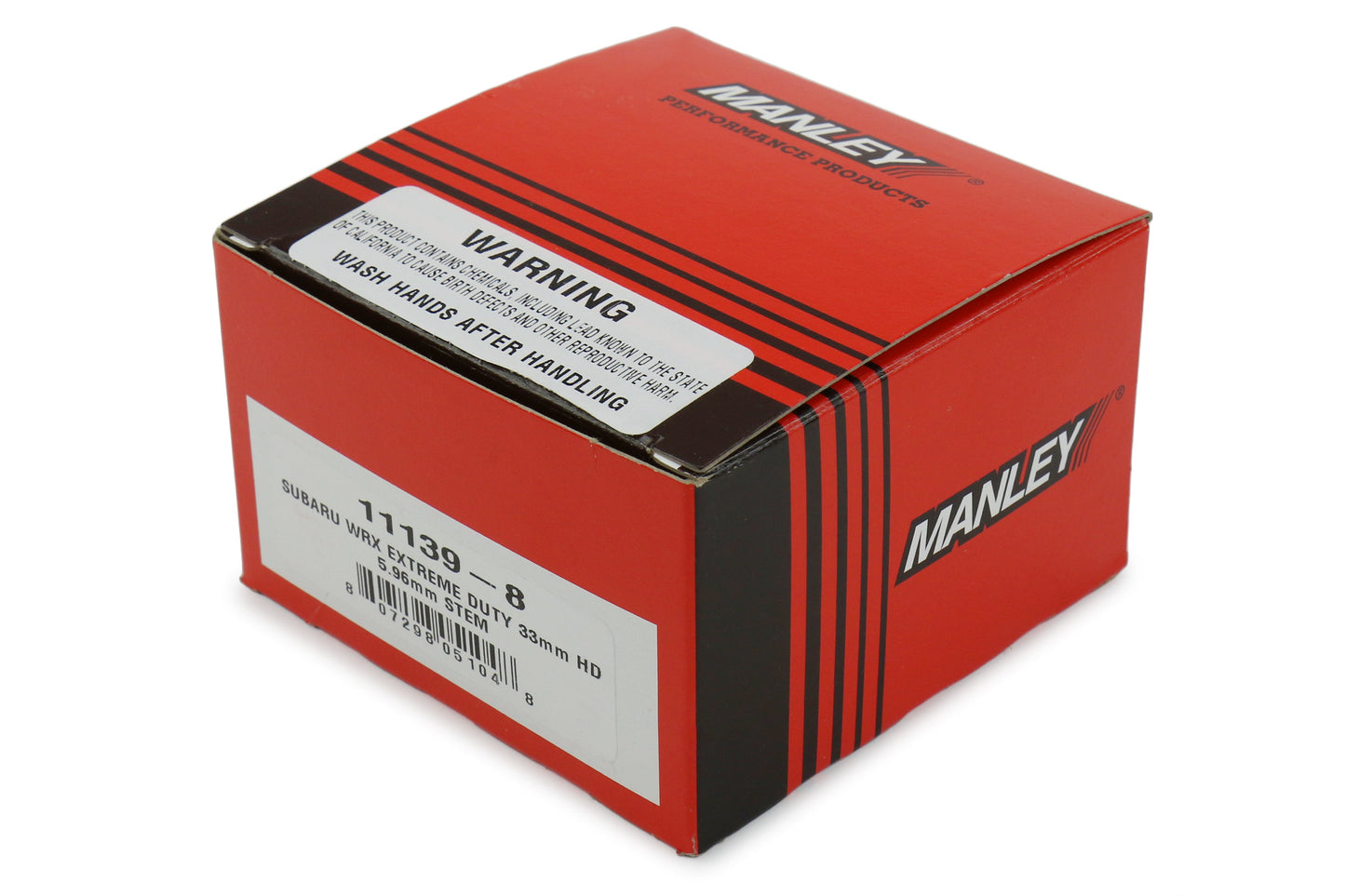 Manley Performance Extreme Duty Stainless Steel Exhaust Valves +1mm Oversized - 2002-2005 Subaru WRX / 2004-2021 STI