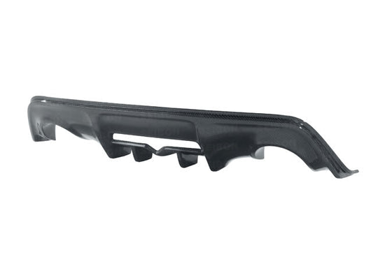 Seibon Carbon Rear Diffuser Cover - 2013-2016 Scion FR-S / 2013-2020 Subaru BRZ / 2017-2019 Toyota 86
