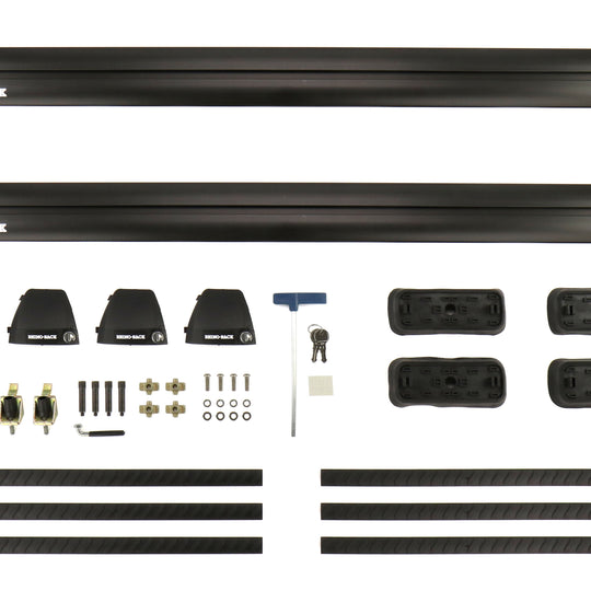 Rhino-Rack Vortex 2500 RS Black 2 Bar Roof Rack - 2009-2013 Subaru Forester
