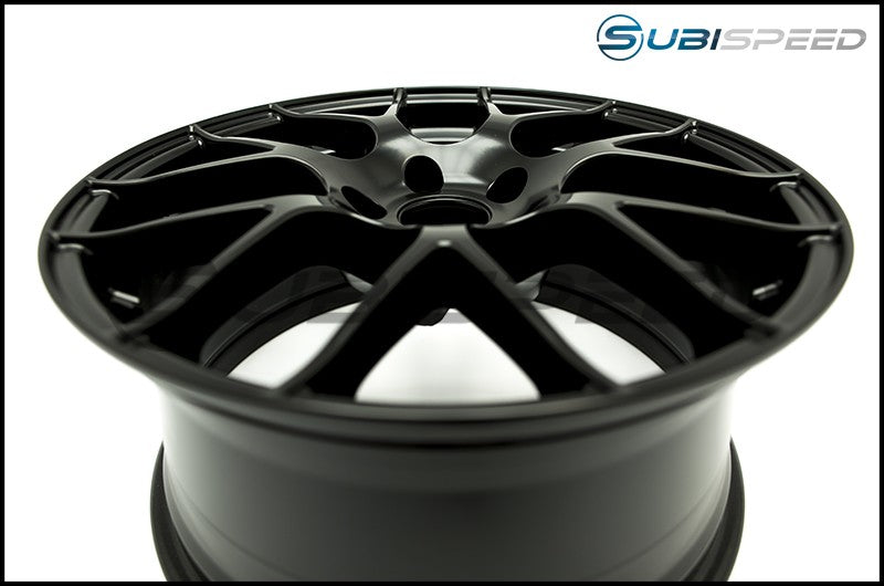 Enkei Raijin Black 18x8.5 +35 5x114.3 (Single Wheel) - 2015-2024 Subaru WRX / 2015-2021 STI / 2019-2024 Forester