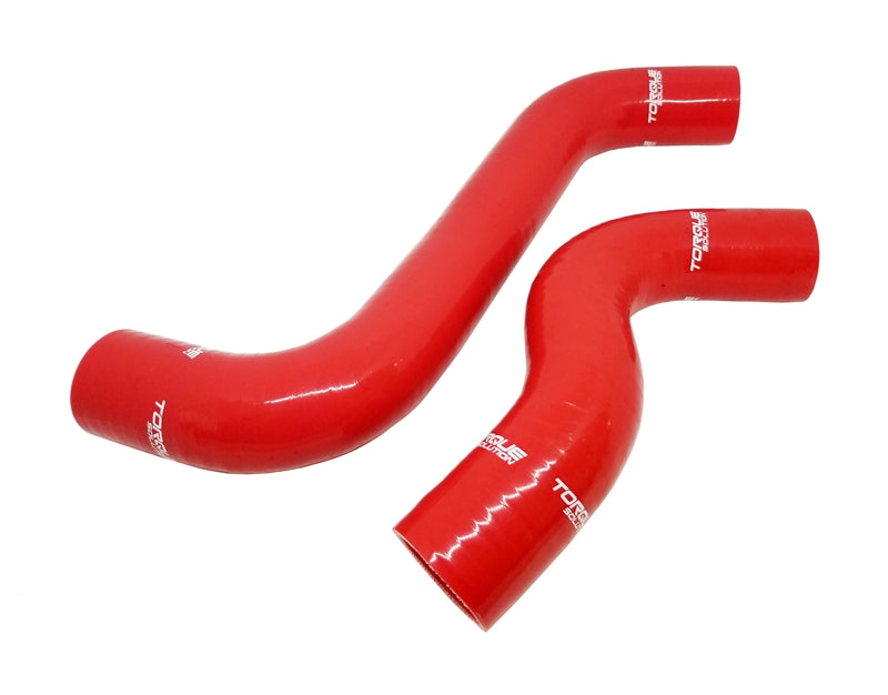 Torque Solution Radiator Hose Kit Red - 2015-2021 Subaru WRX / 2014-2018 Forester XT