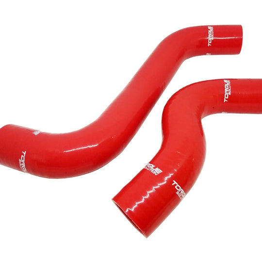Torque Solution Radiator Hose Kit Red - 2015-2021 Subaru WRX / 2014-2018 Forester XT