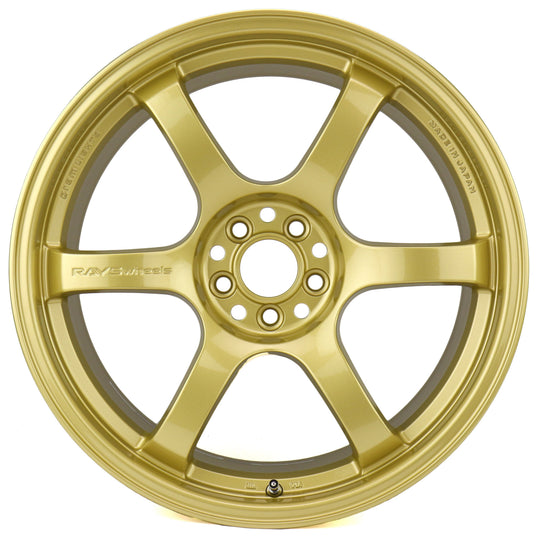 Rays Gram Lights 57DR E8 Gold 18x9.5 +38mm 5x100 (Single Wheel) - 2013-2024 Subaru BRZ / Scion FR-S / Toyota GR86 / 2014-2018 Subaru Forester