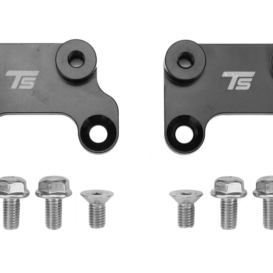 Torque Solution 2.5i Fuel Rail Adapters - 2002-2014 Subaru WRX / 2004-2021 STI