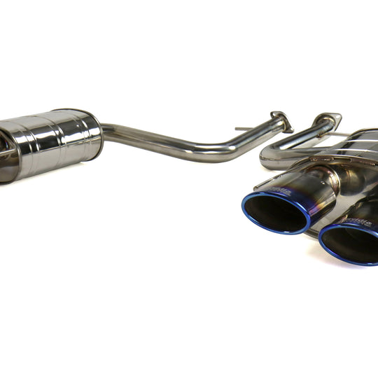 Invidia Q300 Axle Back Exhaust - Titanium Tips - 2015-2017 Lexus RC350 / RC200T