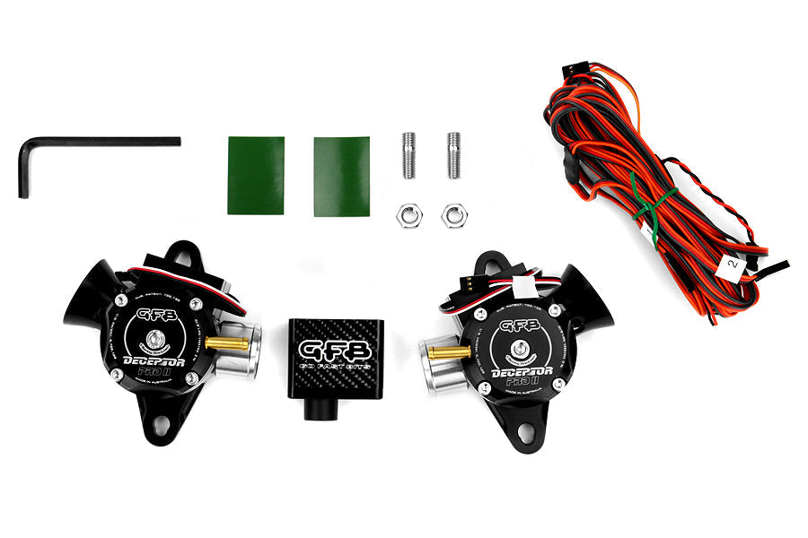 Go Fast Bits Deceptor Pro II Electronically Adjustable Blow Off Valves - 2009-2014 Nissan GT-R