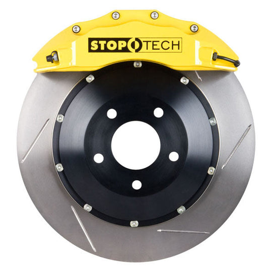 Stoptech ST-60 Big Brake Kit Front 355mm Yellow Slotted Rotors - 2004 Subaru STI