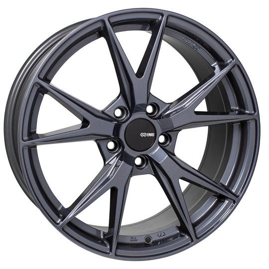 Enkei Phoenix Blue Gunmetal 18x8 +35 5x120 (Single Wheel) - 2017-2024 Honda Civic Type R