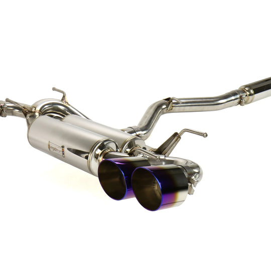 MXP SP Cat Back Exhaust w/ Burnt Tips - 2014-2016 Scion FR-S RS 1.0