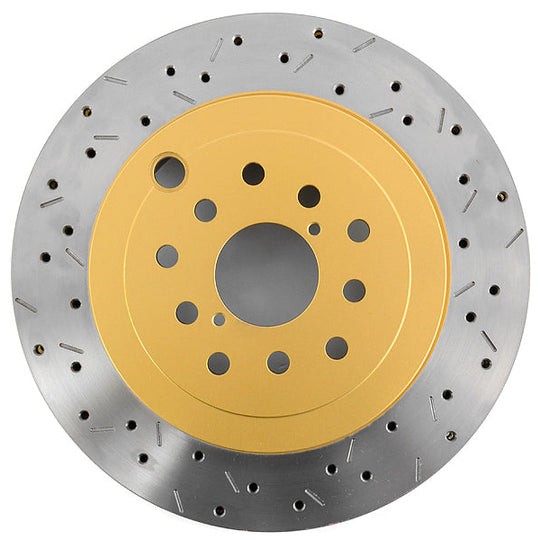 DBA 4000 Series Drilled/Slotted Rotor Single Rear - 2008-2017 Subaru STI
