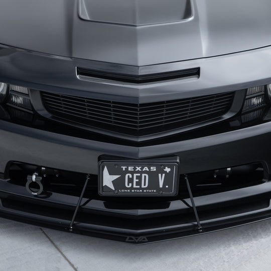 2010-2015 Chevrolet Camaro Lip-Specific V.2 Style Front Splitter - LVA