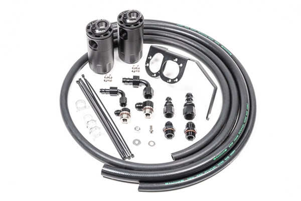 Radium Dual Catch Can Kit T Fluid Lock - Subaru Models (inc. 2015-2021 WRX / STI / 2014-2018 Forester XT)