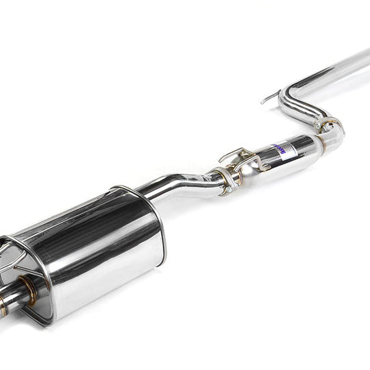 Invidia Q300 Single Exit Cat Back Exhaust - Titanium Tip -2006-2011 Honda Civic Si Sedan