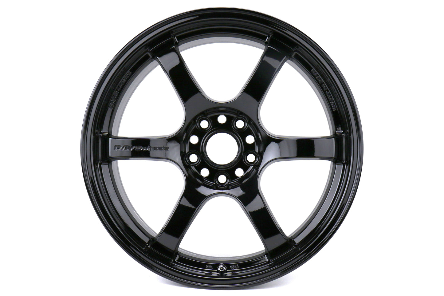 Rays Gram Lights 57DR Glossy Black 18X9.5 +38mm 5x114.3 (Single Wheel) - 2015-2024 Subaru WRX / 2015-2021 STI / 2019-2024 Forester