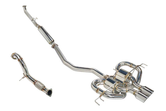 REMARK Sports Touring (LINK LOOP) Cat-Back & Front Pipe - 2017-2021 Honda Civic Type R (FK8)