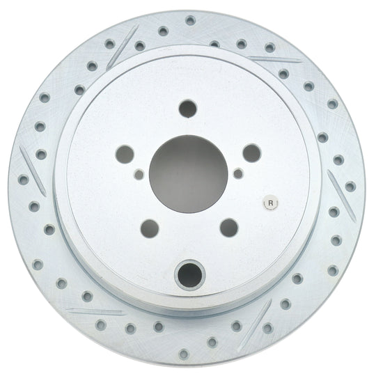 Stoptech C-Tek Sport Drilled and Slotted Rotor Single Rear Right - Subaru Models (inc. 2008-2014 WRX)