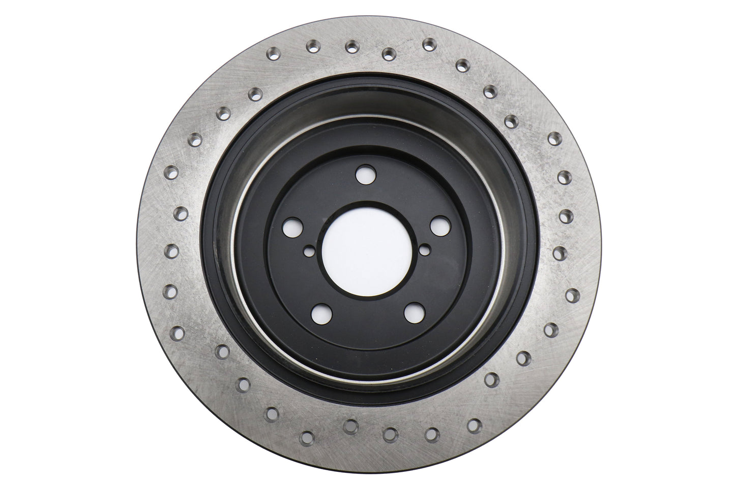 Stoptech Drilled Rear Rotor Pair - Subaru Models (inc. 2002-2005 WRX)