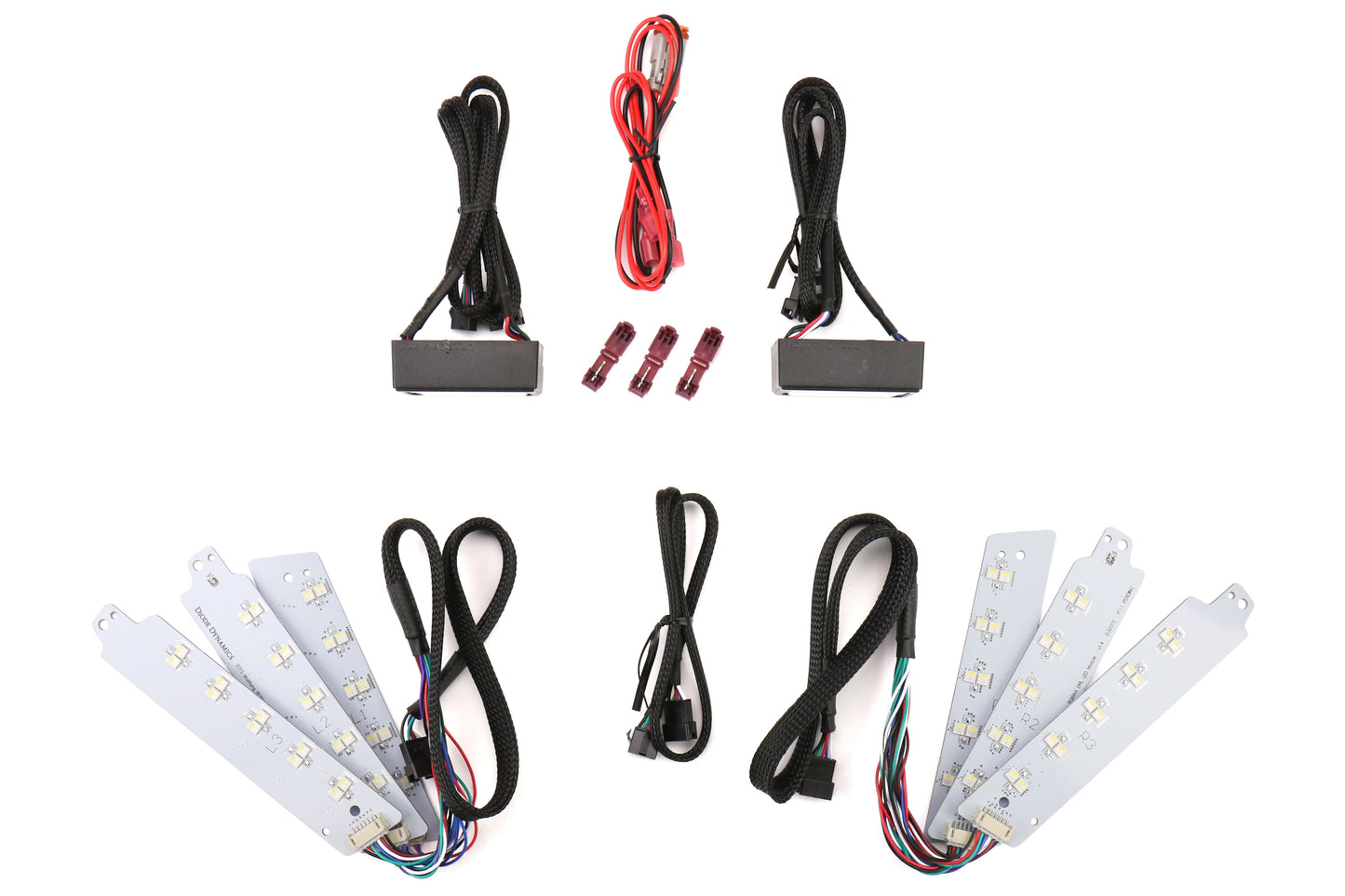 Diode Dynamics RGBW DRL LED Boards - 2015-2017 Ford Mustang