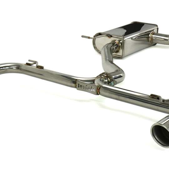 Invidia Q300 Cat Back Exhaust System - Stainless Steel Tips - 2010-2014 Volkswagen GTI (Mk6)