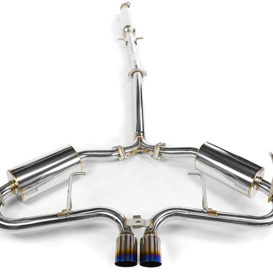 Invidia N1 Cat Back Exhaust - Titanium Tip - 2003-2004 Mini Cooper S