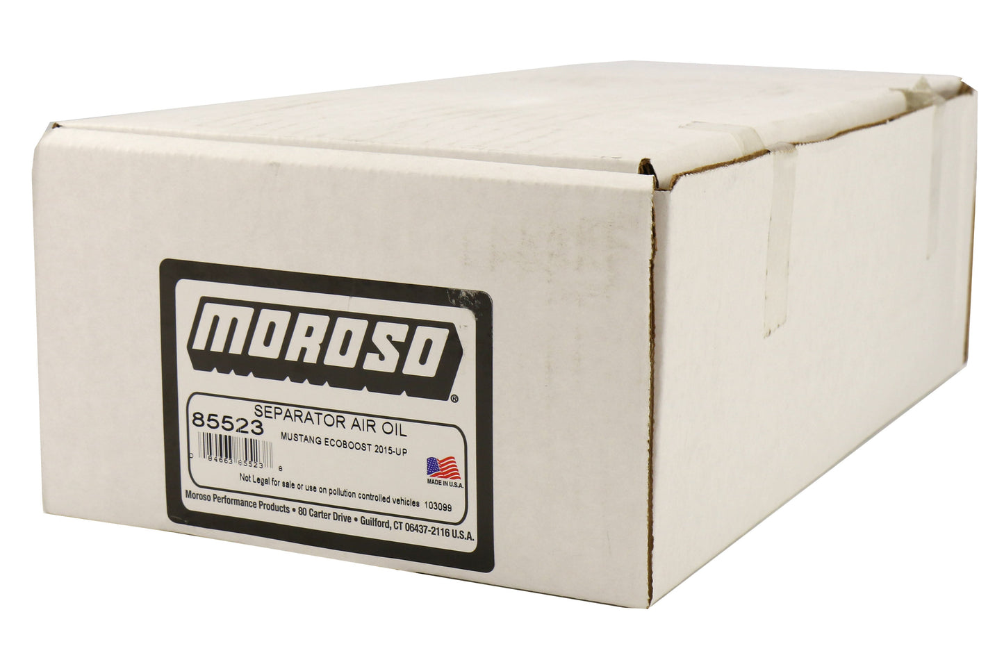 Moroso Air-Oil Separator Kit Large Body - 2015-2017 Ford Mustang EcoBoost