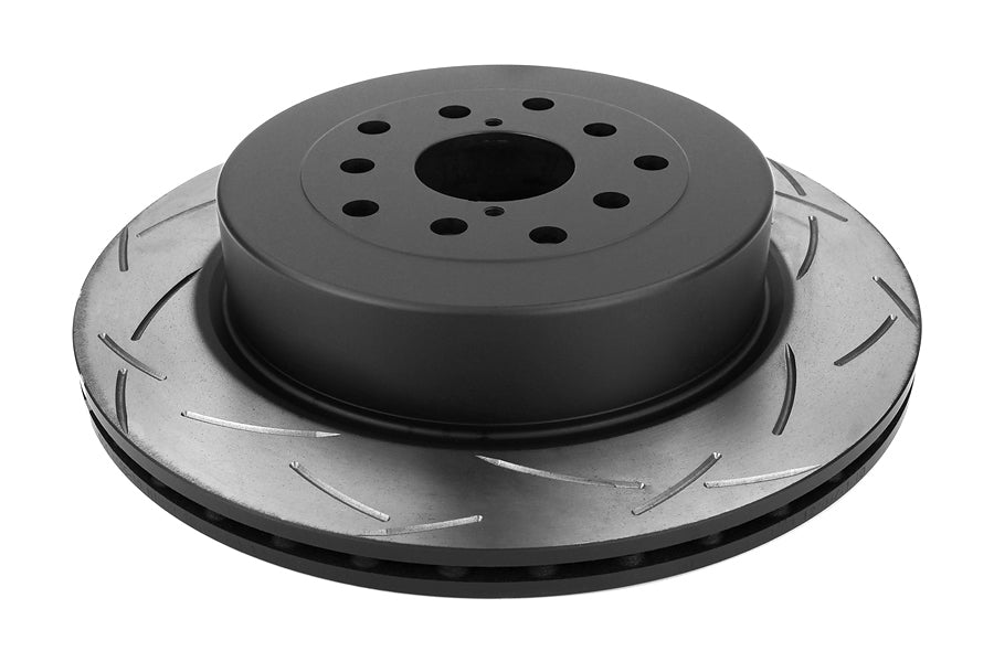 DBA 4000 Series T-Slot Slotted Rotor Single Rear - 2004-2007 Subaru STI