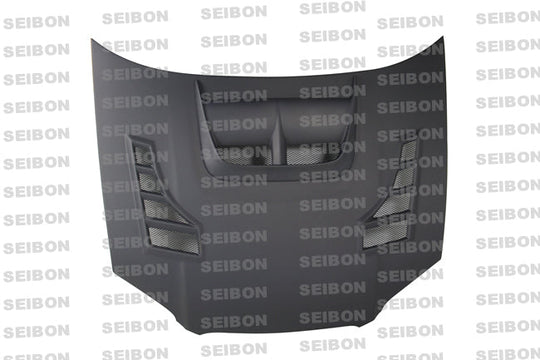 Seibon Dry Carbon Fiber CW Style Hood - 2004-2005 Subaru WRX / STI