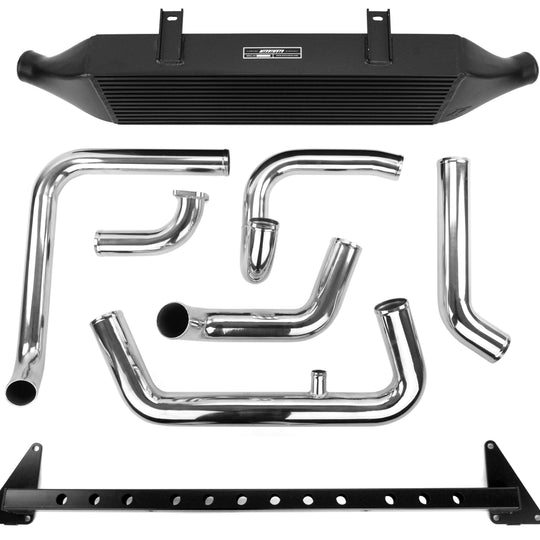 Mishimoto Front Mount Intercooler Black - 2008-2014 Subaru STI