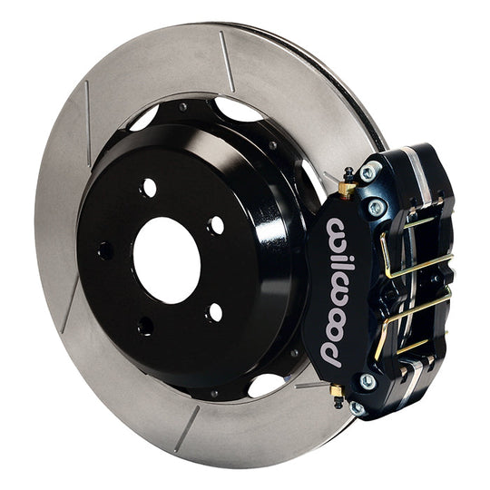 Wilwood Dynapro 12.19in Rear Kit Black - 2002-2005 Subaru WRX / 2001-2008 Forester / 1999-2007 Impreza