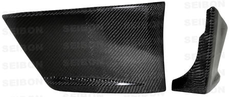 Seibon Carbon Fiber OE Style Rear Lip - 2008-2015 Mitsubishi Evo X
