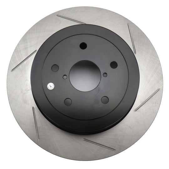 Stoptech Slotted Rear Left Rotor Single - 2005-2007 Subaru STI