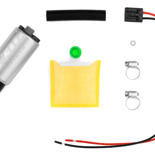 DeatschWerks DW300c Series Fuel Pump w/ Install Kit - Universal