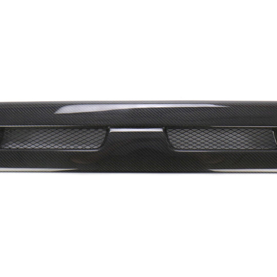 Seibon Carbon Fiber Shaved Style Grille - 2008-2015 Mitsubishi Evo X