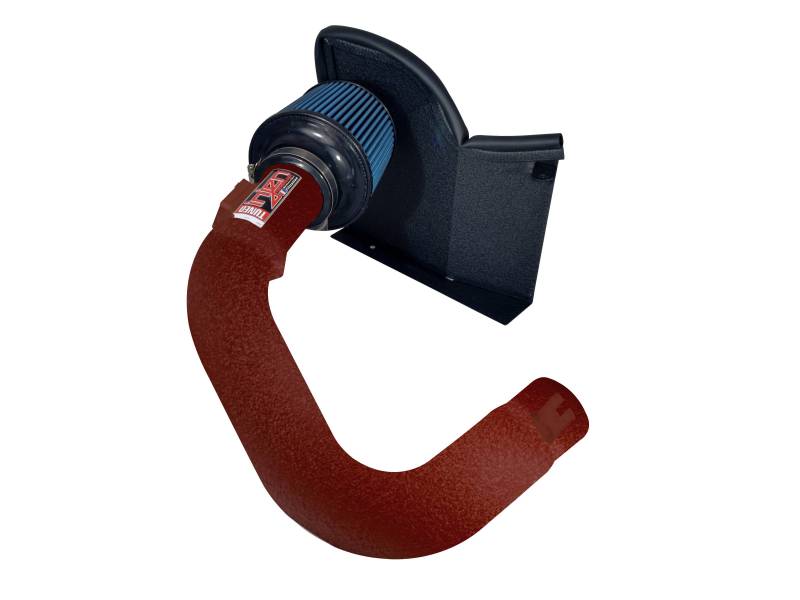 Injen Air Intake System w/ Heat Shield Wrinkle Red - 2015-2021 Subaru WRX