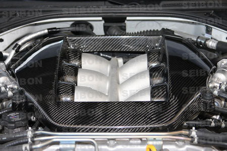 Seibon Carbon Fiber Engine Cover - 2009-2011 Nissan GT-R