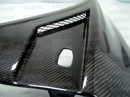 Seibon Carbon Fiber Front Fenders - 2003-2006 Mitsubishi Evo 8/9