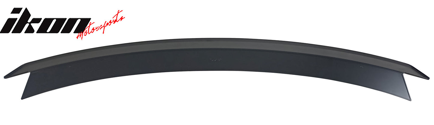 2024-2026 Ford Mustang S650 7th R Style Primer Black Trunk Spoiler ABS