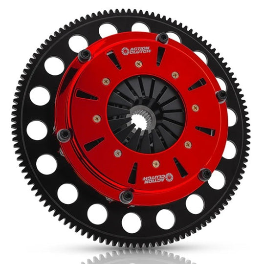 Action Clutch 02-06 Acura RSX 2.0L (K20A3) 7.25in Sprung Twin Disc Race Clutch w/Chromoly Flywheel