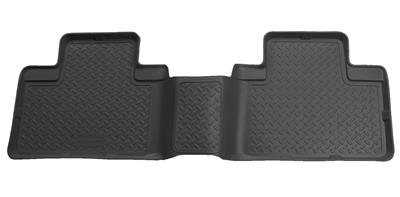 Husky Floor Liners Second Row Black - 2009-2013 Subaru Forester / 2008-2014 WRX