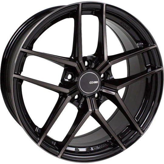 Enkei TY5 Pearl Black 18x8.5 +35 5x114.3 (Single Wheel) - 2015-2024 Subaru WRX / 2015-2021 STI / 2019-2024 Forester