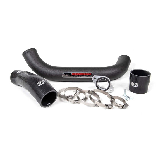 Grimmspeed Top Mount Intercooler Charge Pipe Kit Black - 2015-2021 Subaru WRX