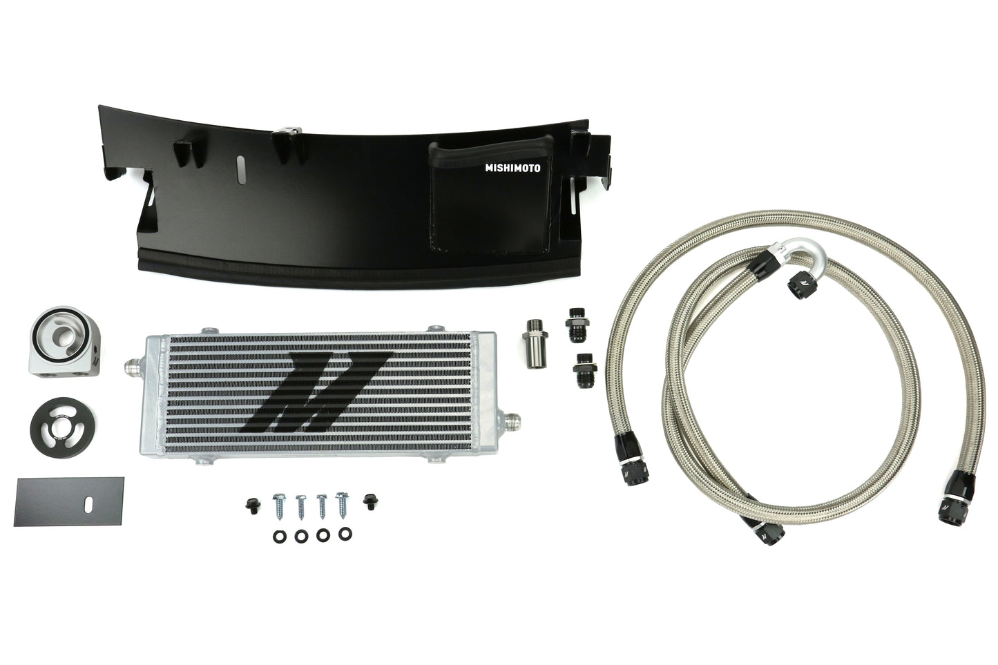 Mishimoto Oil Cooler Kit Silver - Ford Focus RS 2016+