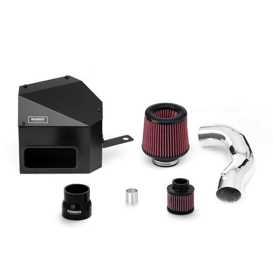 Mishimoto Air Intake Kit w/ Airbox Polished - Volkswagen Models (inc. 2015-2019 GTI / Golf R)