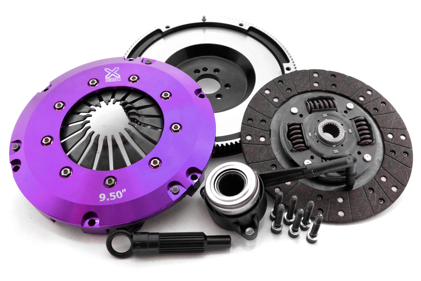 05-09 GTI / 12-13 Golf / 06-12 A3 / 06 TT XClutch Sprung Organic Stage 1 Clutch Kit