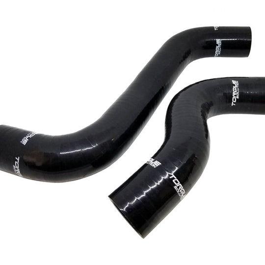 Torque Solution Radiator Hose Kit Black - 2015-2021 Subaru WRX / 2014-2018 Forester XT