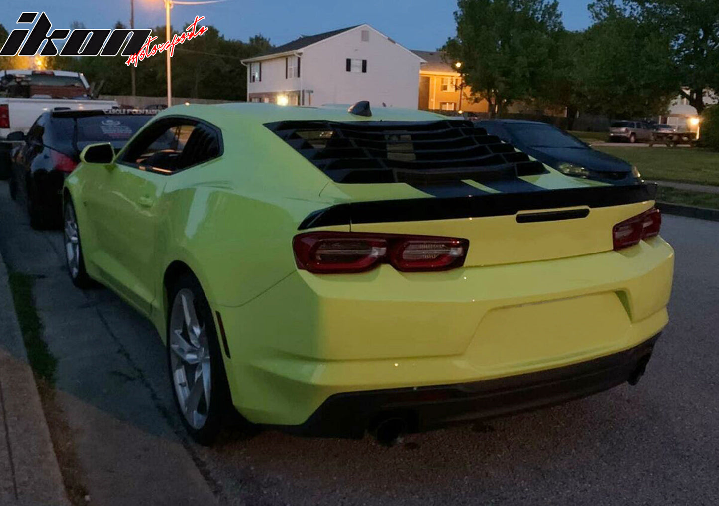 2016-2024 Chevy Camaro OE Style Unpainted Rear Trunk Spoiler Wing ABS