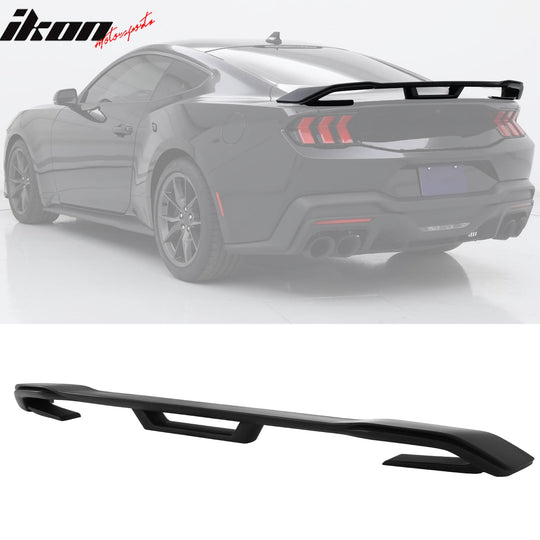 2024-2026 Ford Mustang Dark Horse Style Trunk Spoiler Wing ABS