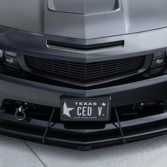 LVA 2010-2015 CHEVROLET CAMARO LIP-SPECIFIC V.2 STYLE FRONT SPLITTER