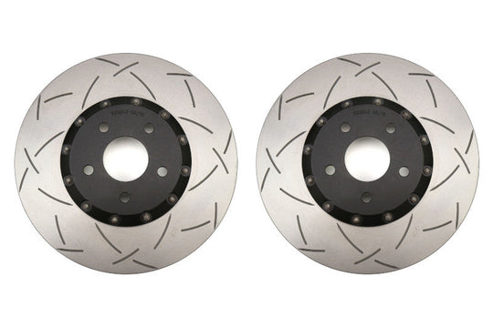 DBA 5000 Series Uni-Directional T-3 Slotted Front Rotors Pair - 2013 - 2016 Ford Focus ST
