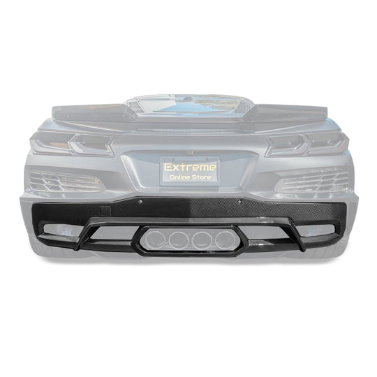 Corvette C8 Z06 / E-Ray DRY CARBON FIBER Rear Diffuser